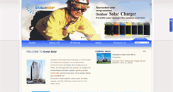 Desktop Screenshot of gzossolar.com